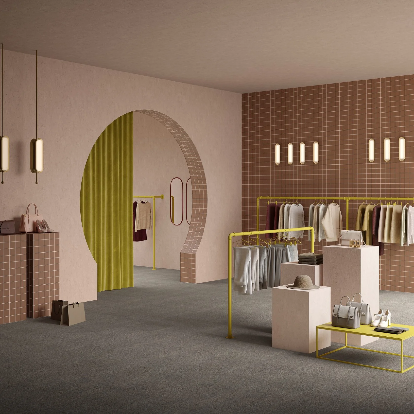 Ковровая плитка Mantra Tile 89 (500*500*6 мм) — купить в Сыктывкаре