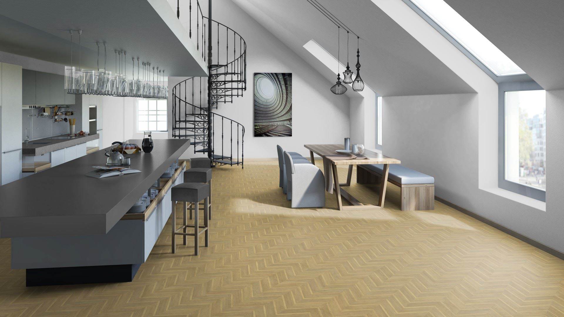 Линолеум полукоммерческий "Tarkett" Idylle Nova Cascad 2 (3,5м) — купить в Сыктывкаре