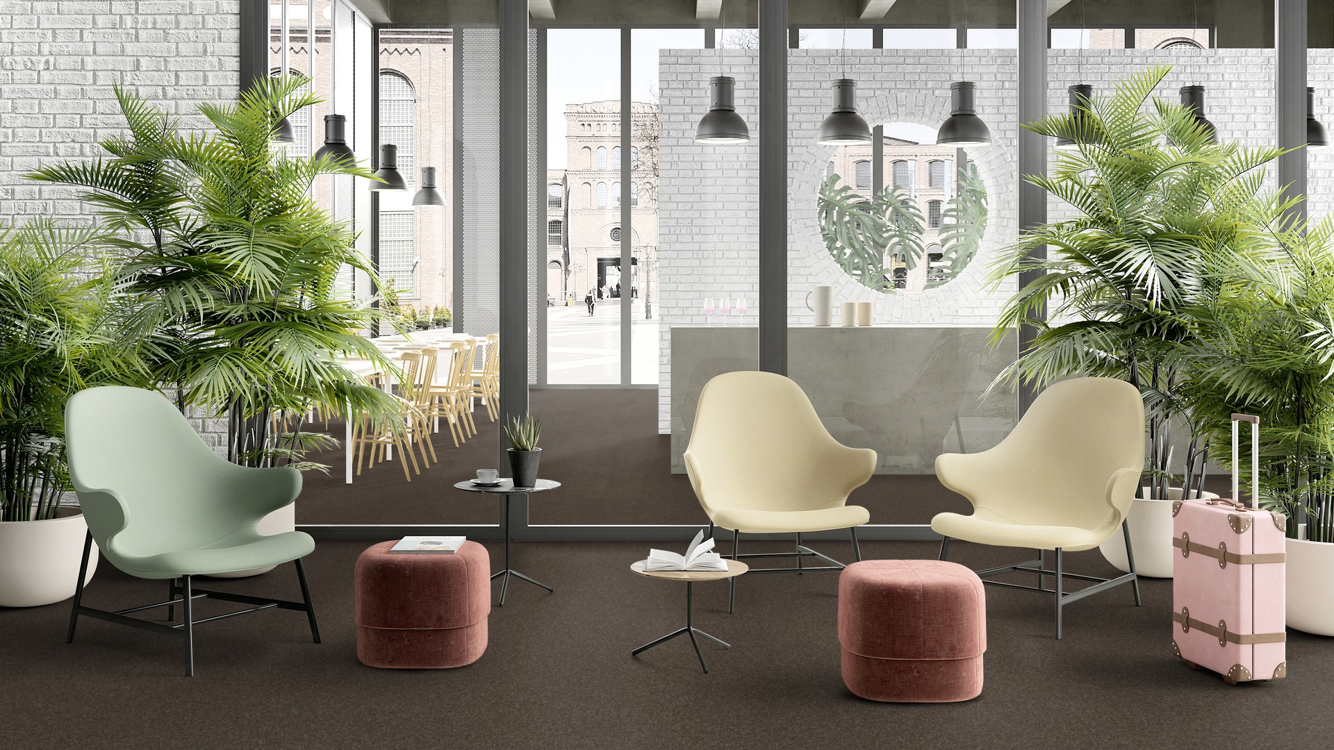 Ковровая плитка Medusa Tile 43 (500*500*5 мм) — купить в Сыктывкаре